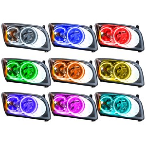 Dodge Caliber Headlight Assemblies - ORACLE Lighting - ColorSHIFT - `07-`12